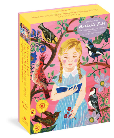 The Girl Who Reads to Birds - a Nathalie Lete 500-Piece Puzzle