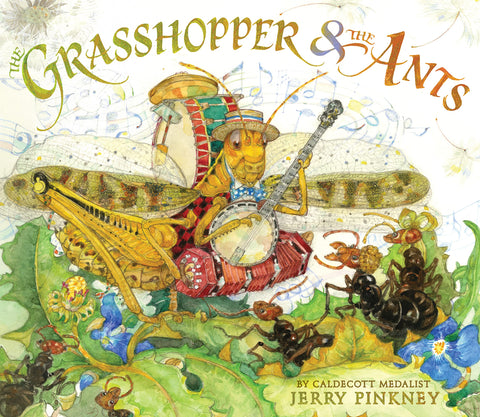 The Grasshopper and the Ants by Jerry Pinkney