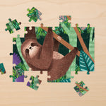Three-Toed Sloth 48-Piece Mini Puzzle