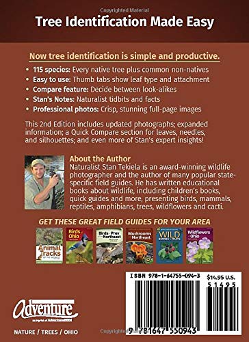 Trees of Ohio Field Guide by Stan Tekiela – nature+nurture
