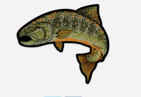 Trout Nature Walk Fish Decal