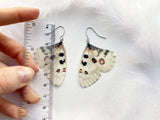 Vanilla Butterfly Wings Earrings #1