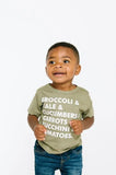 Veggie List Shirt - Kids