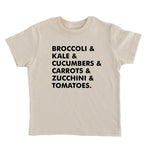 Veggie List Shirt - Kids