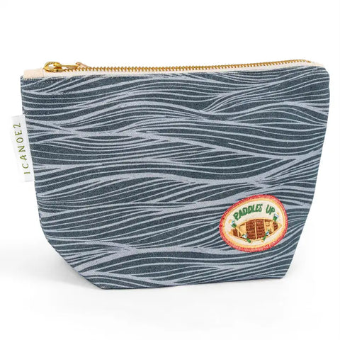 Waves “Paddles Up” Canvas Pouch