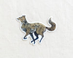 Wolf Animal Vinyl Sticker