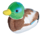 Audubon II Mallard Duck Stuffed Animal with Sound - 5"