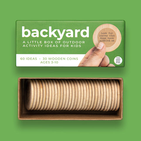 Backyard Idea Box - Outdoor Nature Activities for Kids
