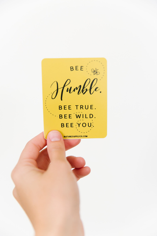 Bee Humble Sticker