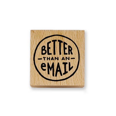 Better Than Email Rubber Stamp