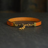 be you bravely - Leather Bracelet for Kids