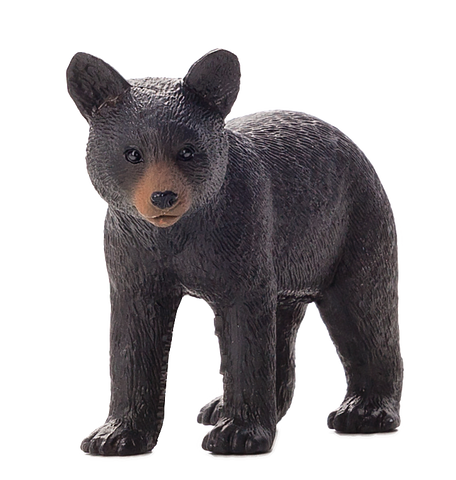 Black Bear Cub Figurine