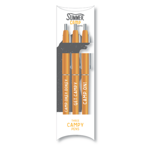 Campy Pens (Bic Clic Pens Set)