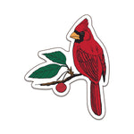 Cardinal Die Cut Stickers