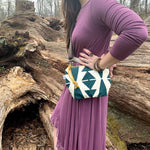 Date Purse - Vista // Mountain Print Purse - Plum