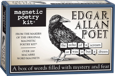 Edgar Allan Poet - Magnetic Poetry Kit