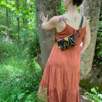 Mini Pack - Vista // Mountain Print Fanny Pack - Mustard