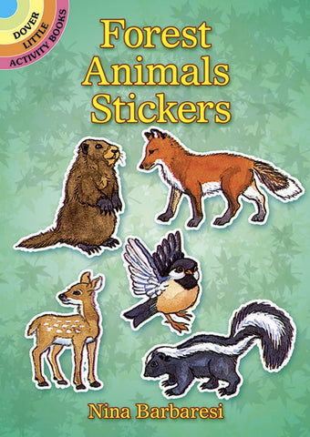 Forest Animals Stickers (Dover Little Activity Sticker Book)