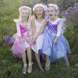 Forest Fairy Tunic (Pink or Lavender) sizes 3-4 and 5-6