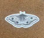 Emperor Moth Waterproof Sticker
