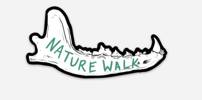Nature Walk Sticker - Jaw Bone