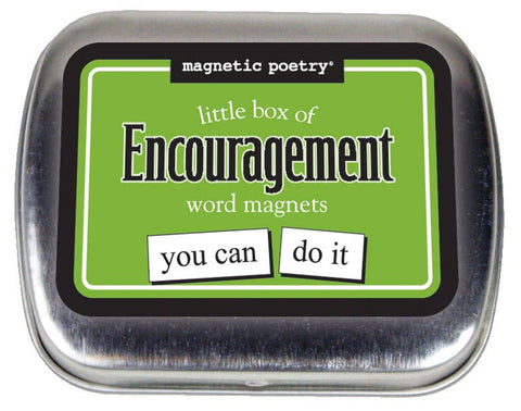 Little Box of Encouragement Word Magnets