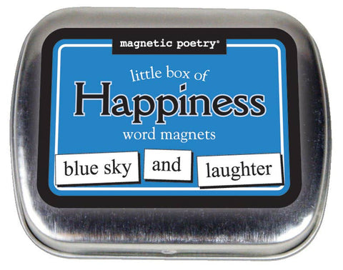 Little Box of Happiness Word Magnets