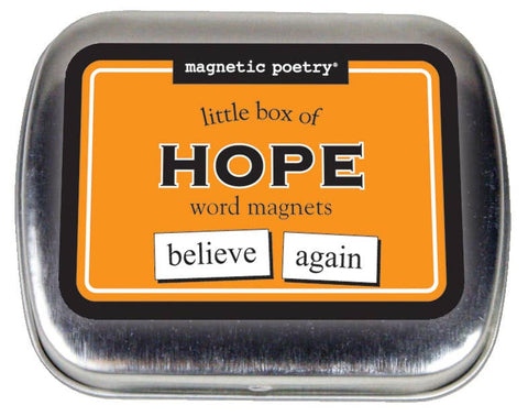 Little Box of Hope Word Magnets