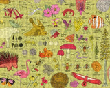 Nature Anatomy 500-Piece Puzzle by Julia Rothman