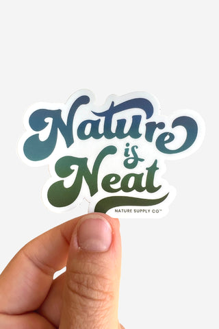 Nature is Neat Sticker - Cutout