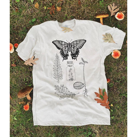 Nature Study Collections Adult T-Shirt - Light Grey