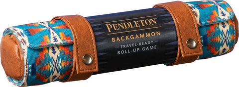 Pendleton Backgammon: Travel-Ready Roll-Up Game