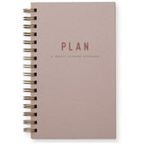 Simple Plan Undated Weekly Planner Journal - Rose