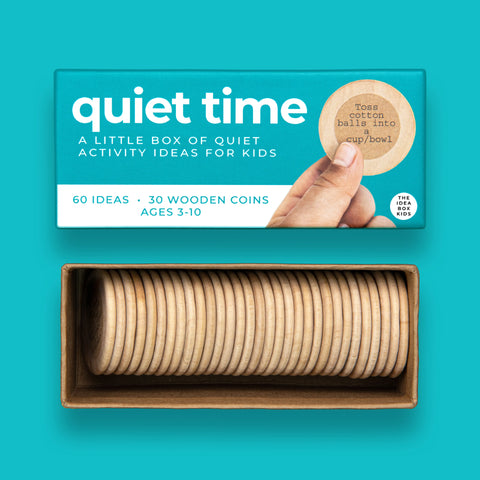 Quiet Time Idea Box - Quiet Indoor Activities for Kids