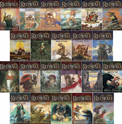 Redwall Series - The Complete Set (Books 1-22) by Brian Jacques