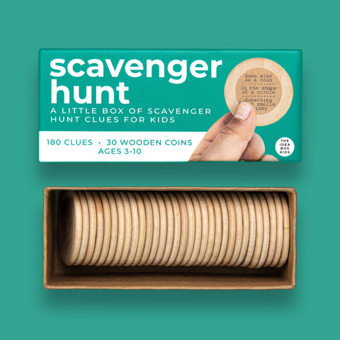 Scavenger Hunt Idea Box for Kids
