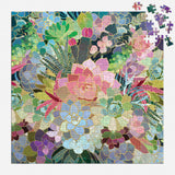 Succulent Mosaic 500 Piece Foil Puzzle
