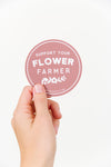 Support Your Flower Farmer Sticker