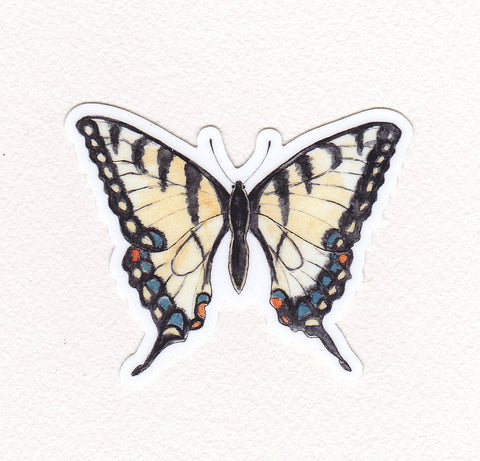Swallowtail Waterproof Sticker