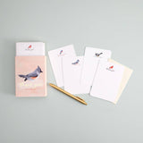 Thank You Flat Note Card Set: Birds