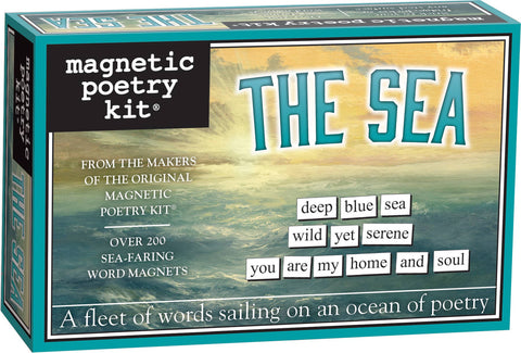 The Sea - Magnetic Poetry Kit