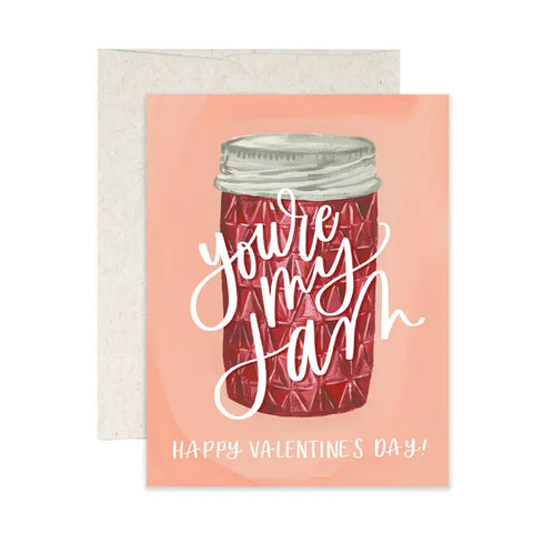 You're My Jam Valentine's Day Greeting Card