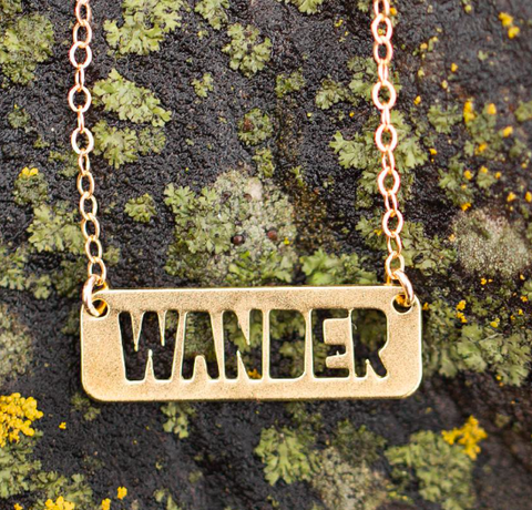 Wander Bar Necklace