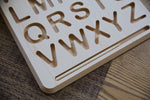 Wooden Alphabet Tracing Boards w/ Stylus - Upper Case Letters